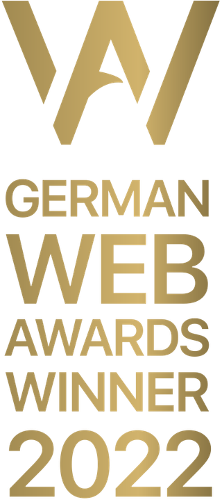 Siegel: German Web Awards Winner 2022
